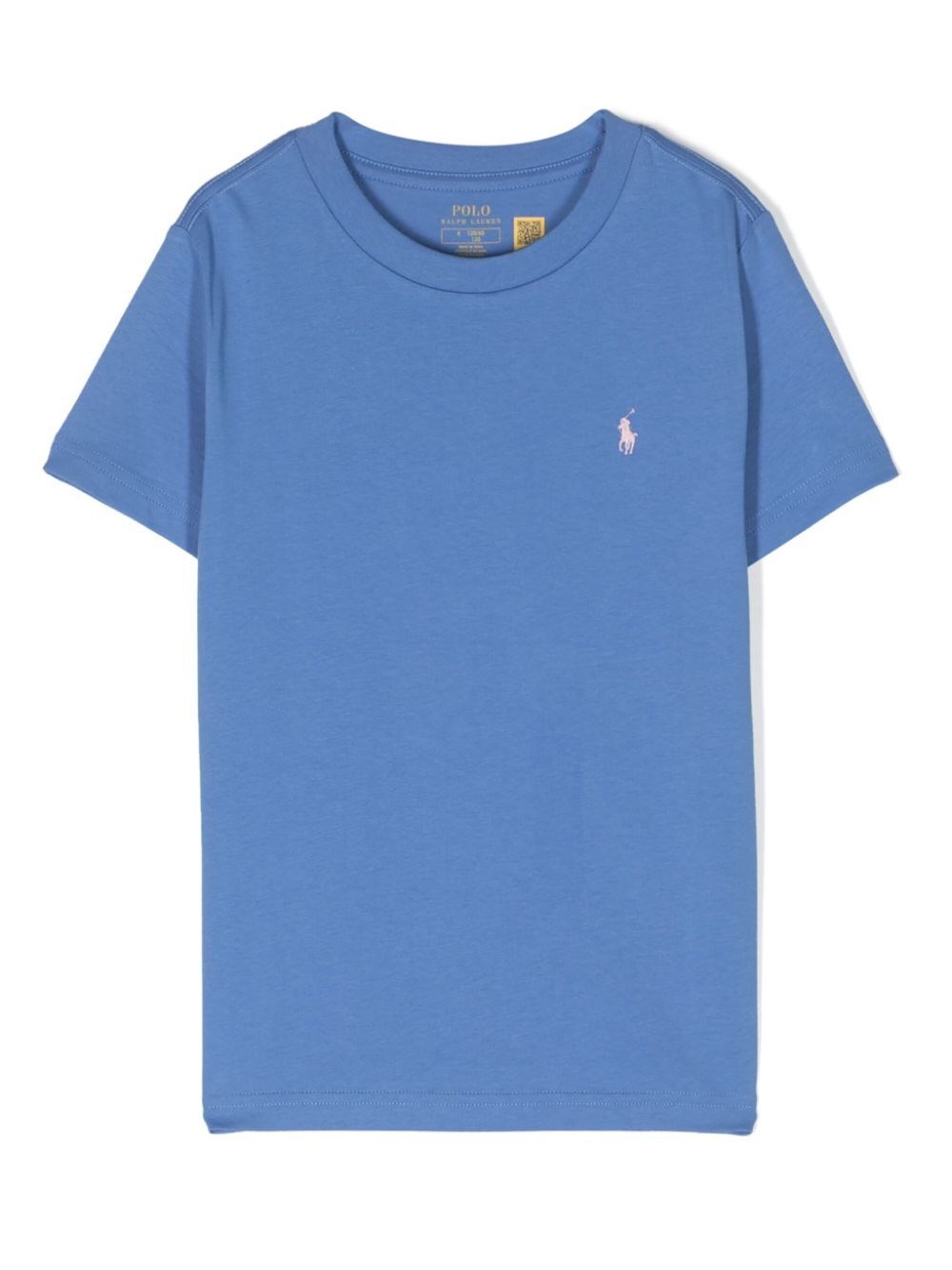 Shop Ralph Lauren T-shirt With Logo In Blue