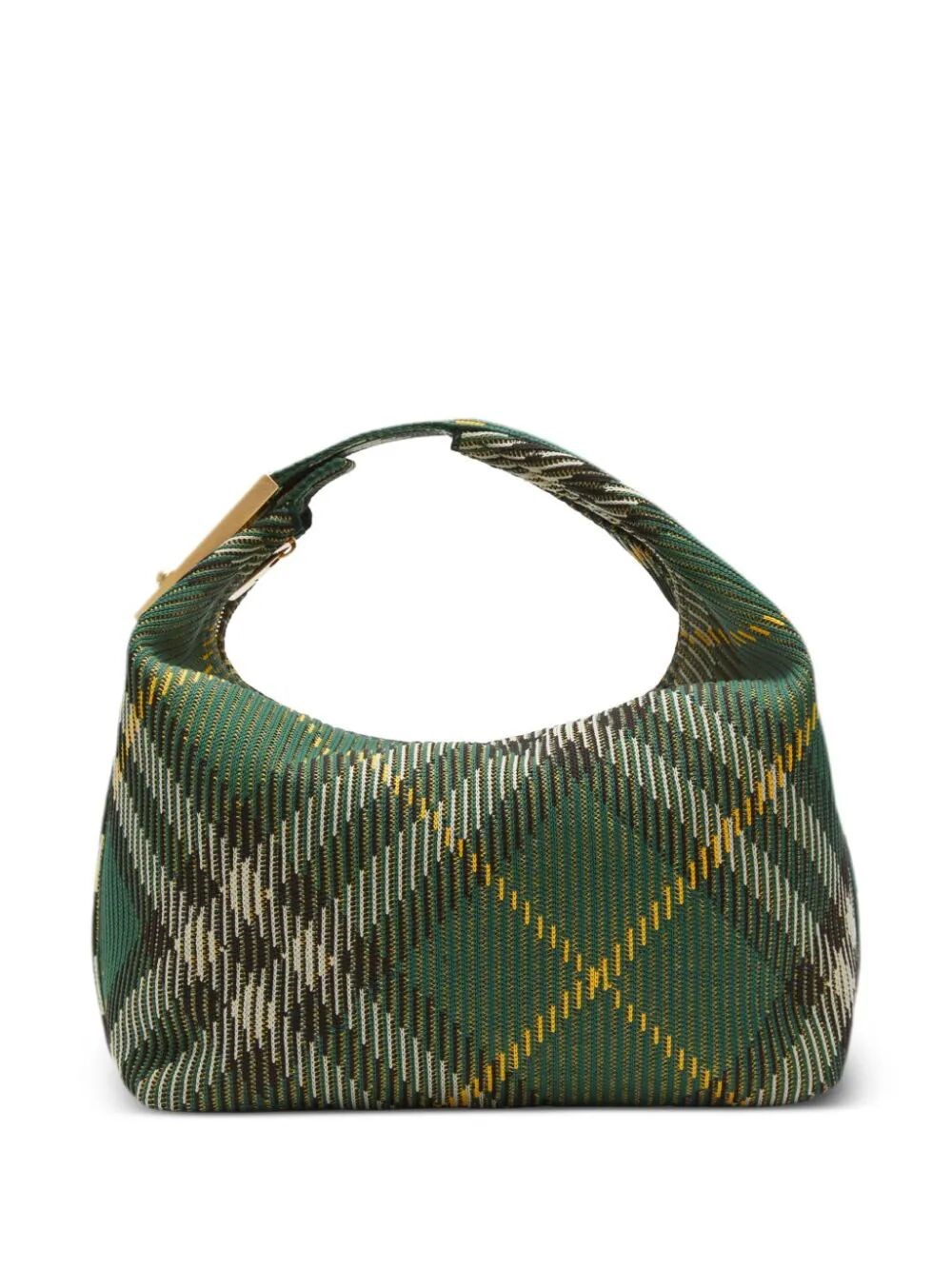 Shop Burberry Medium Peg Duffle Bag In Green