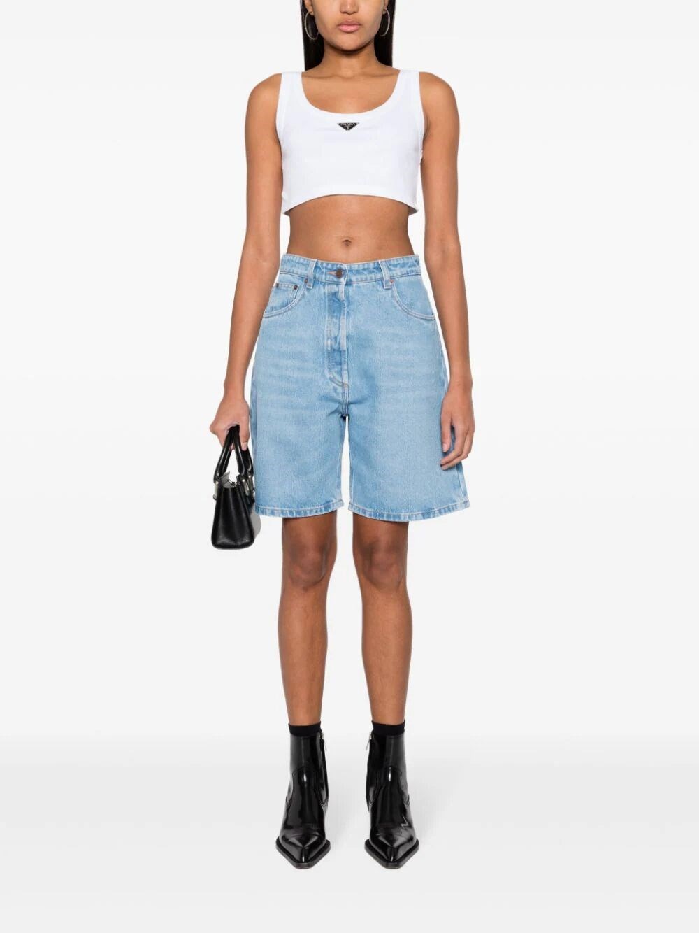 DENIM BERMUDAS