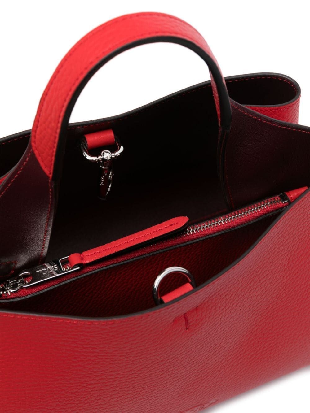 LEATHER MICRO HANDBAG