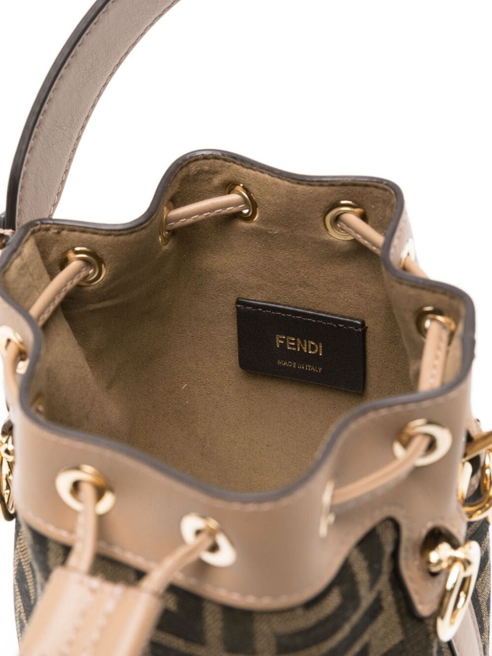 MON TRESOR FF MINI BUCKET BAG