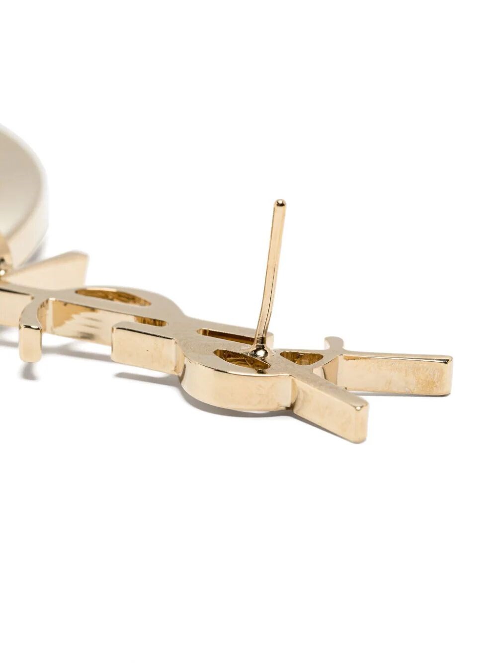 CASSANDRE PENDANT HOOP METAL EARRINGS