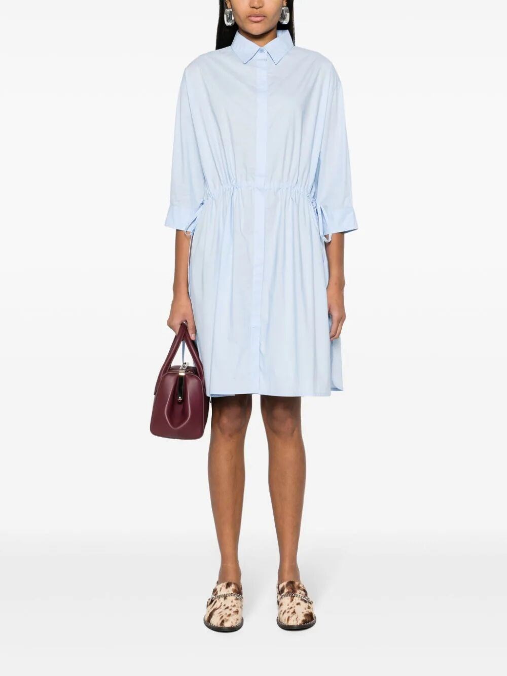 COTTON SHIRT DRESS