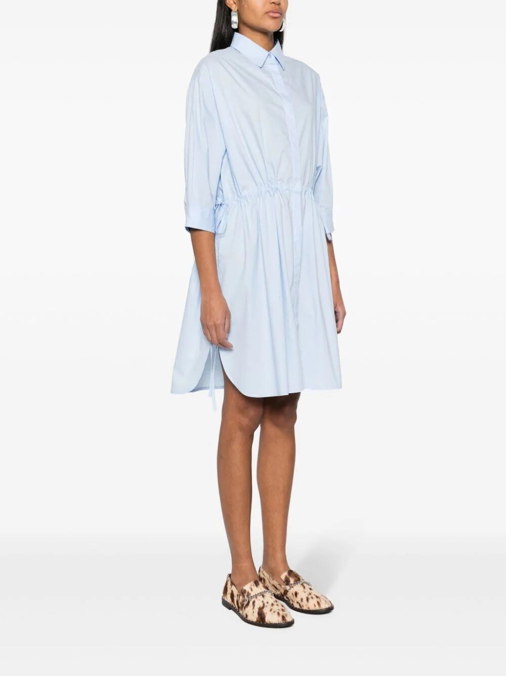 COTTON SHIRT DRESS