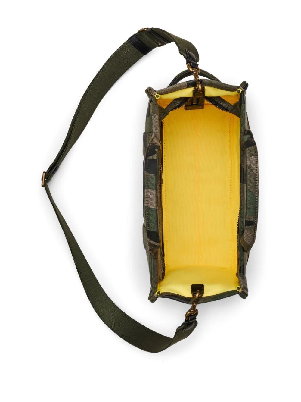 THE CAMO JACQUARD MEDIUM TOTE BAG