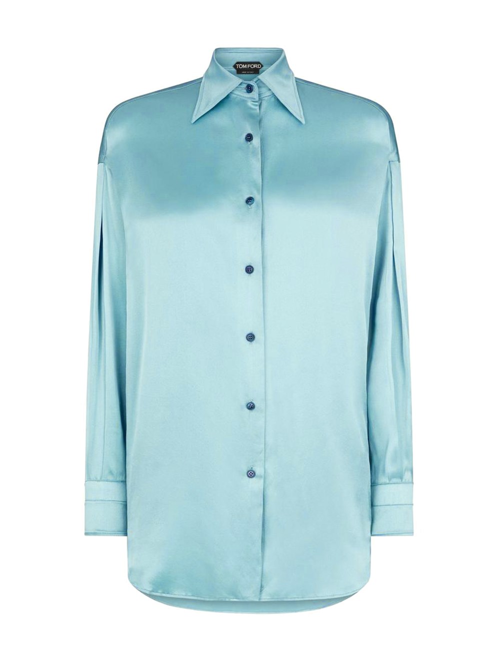 Shop Tom Ford Relaxed Fit Shirt In Blue