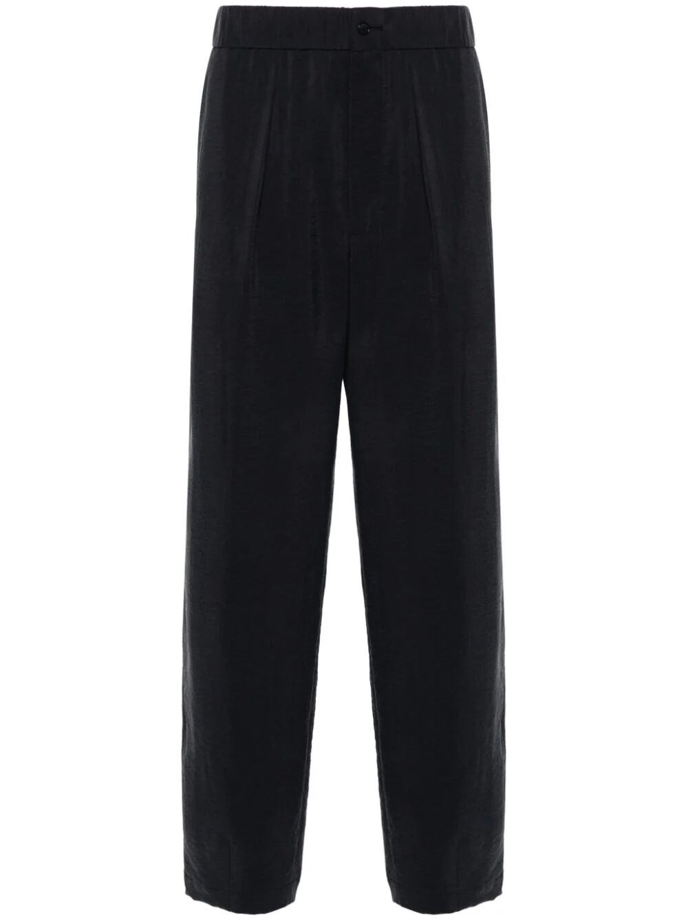 TWILL TAPERED TROUSERS