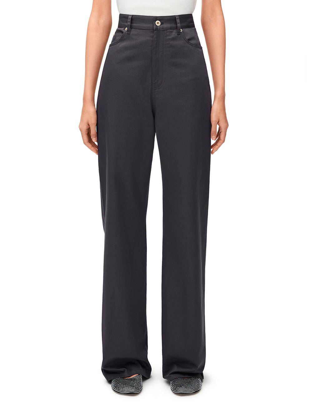 High Waisted Trousers