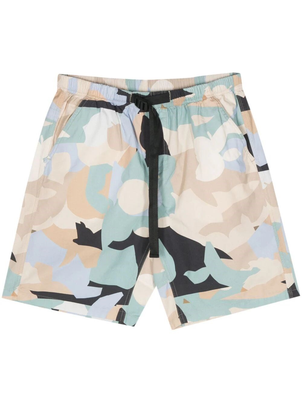 GEO CAMO PRINT SHORTS