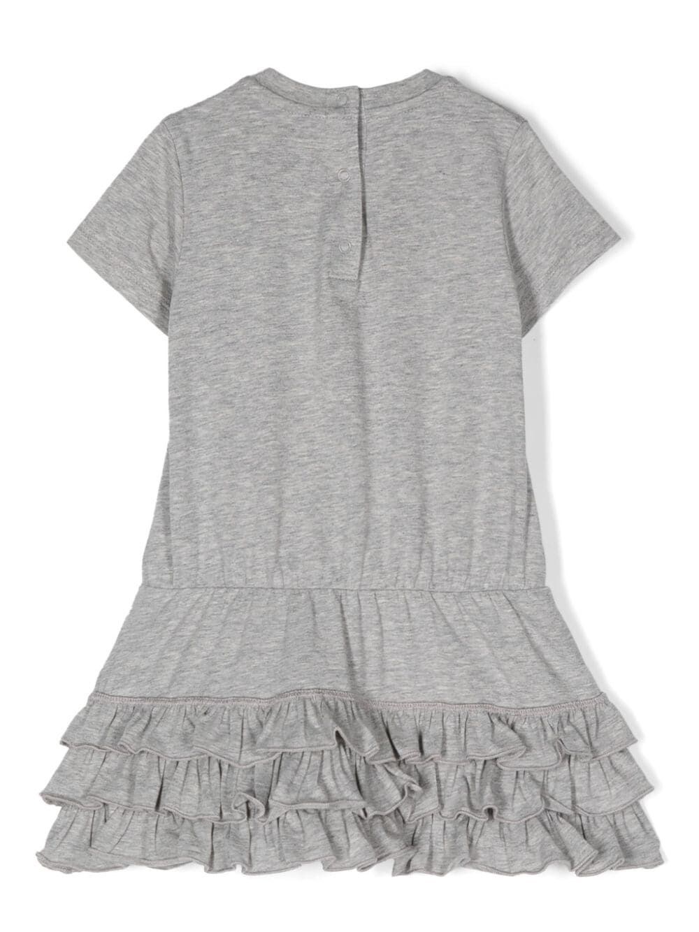 T-SHIRT DRESS WITH RUCHING
