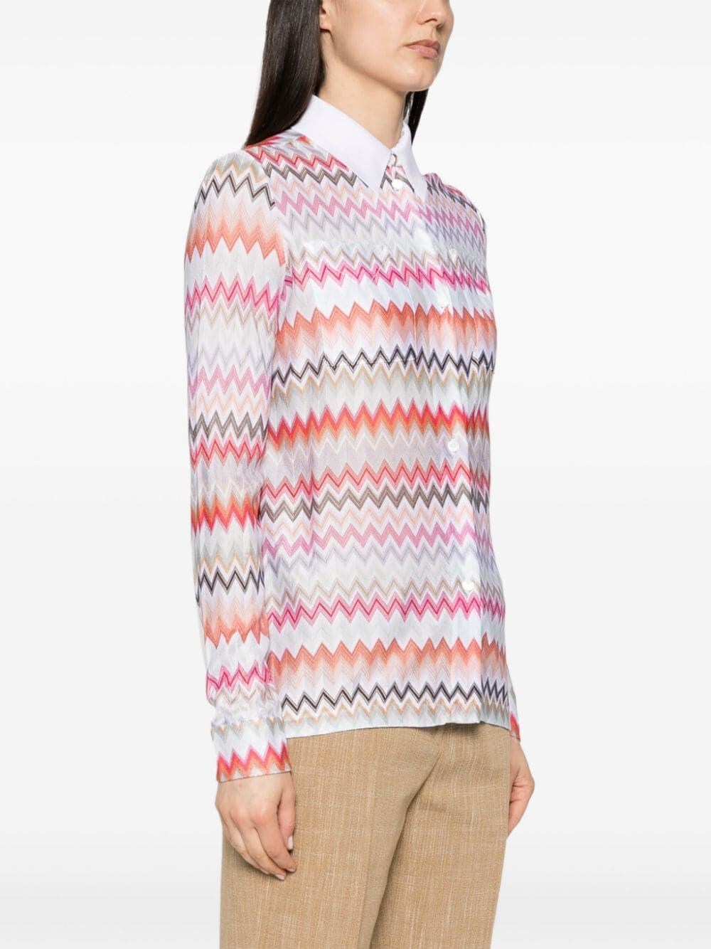 VISCOSE ZIGZAG SHIRT