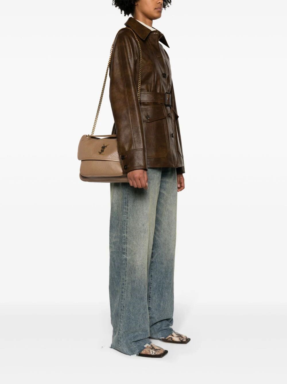 NIKI MEDIUM BAG IN GRAINED LAMBSKIN