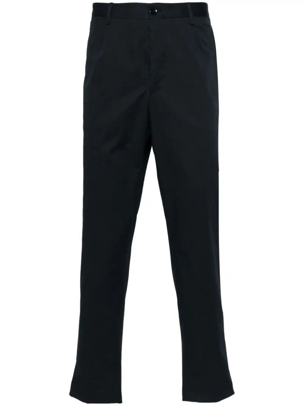 TAPERED COTTON CHINO TROUSERS