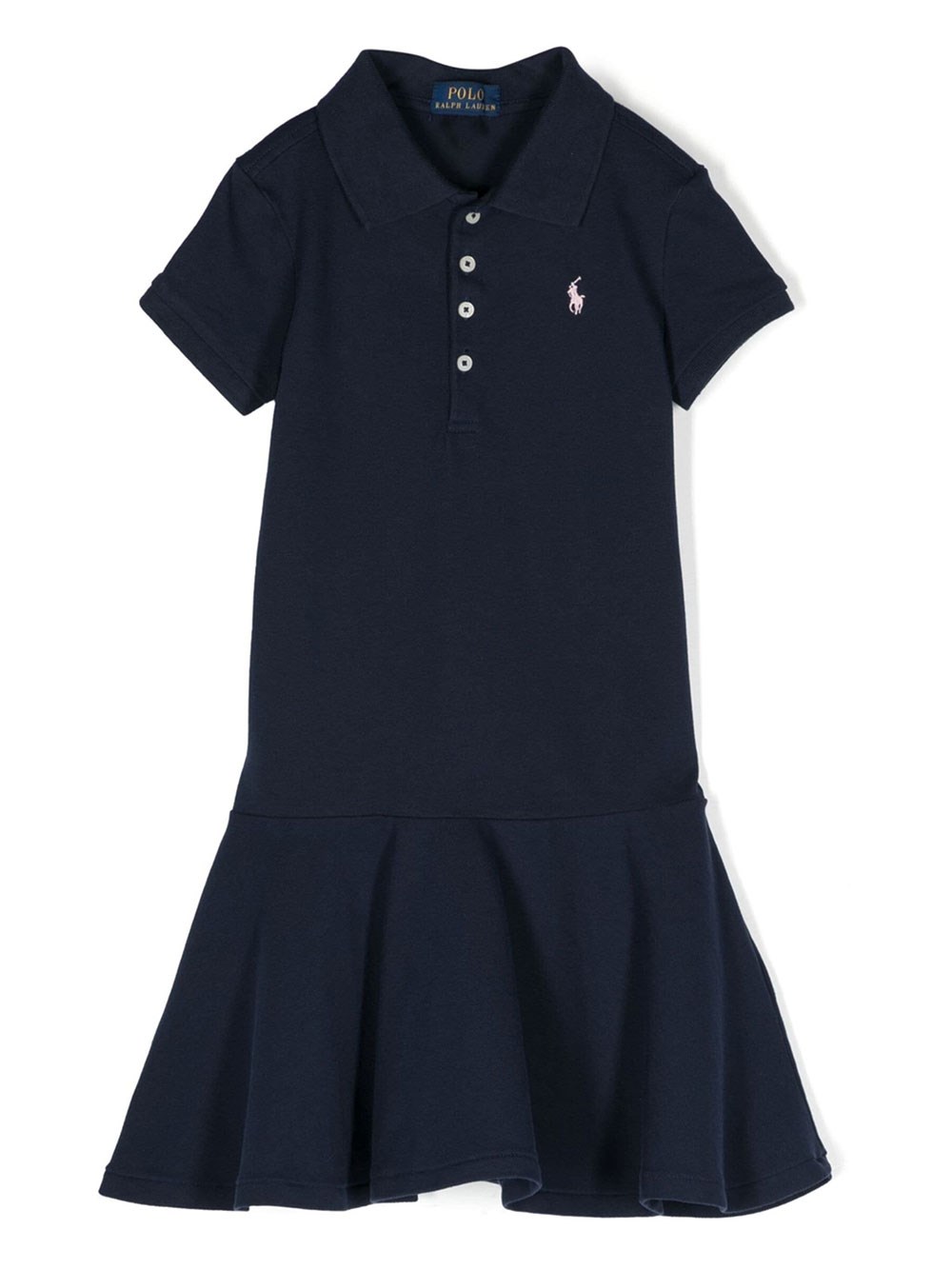 Ralph Lauren Kids' Polo Dress In Blue