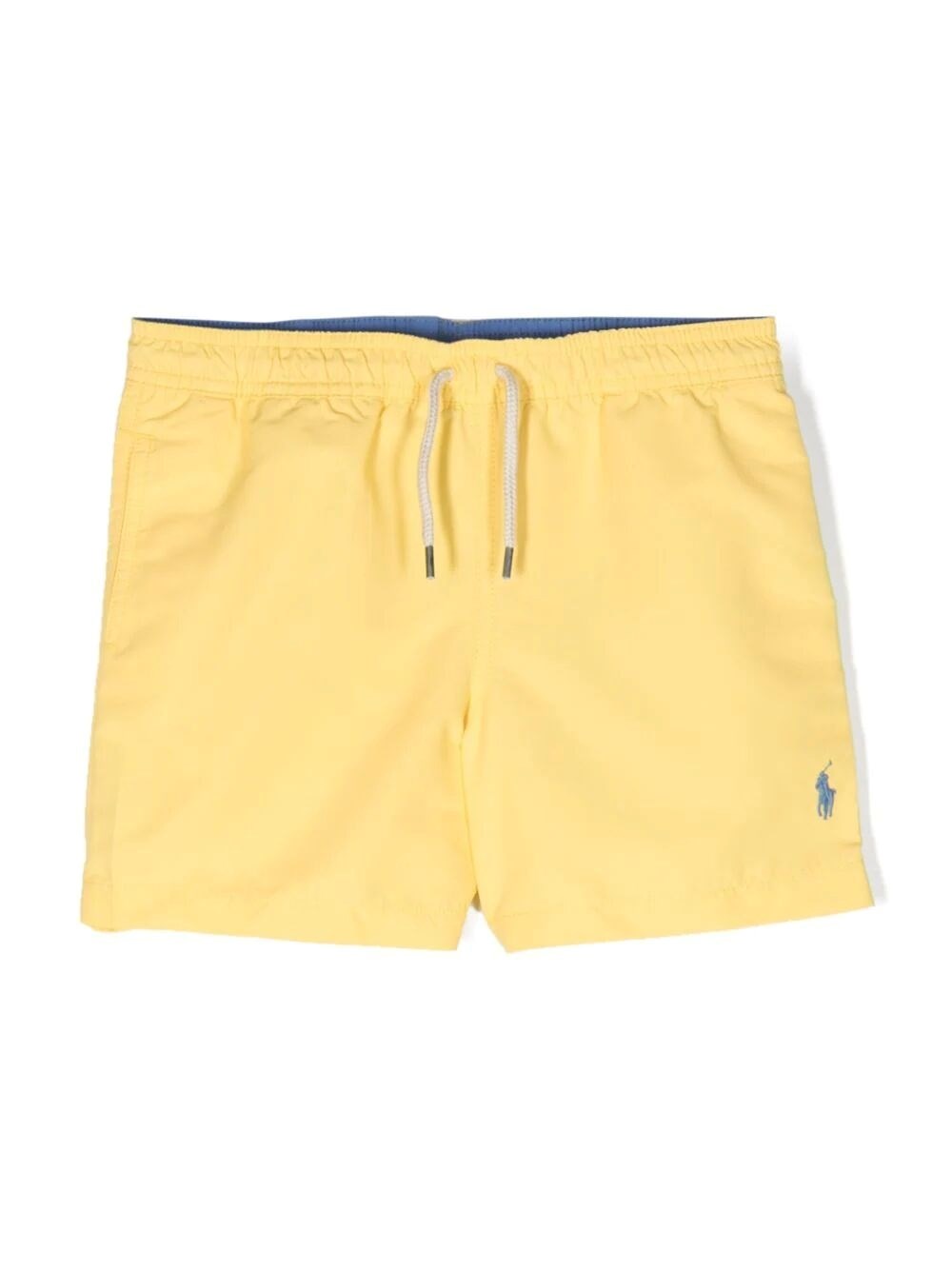 Ralph Lauren Kids' Swim Shorts In Yellow & Orange