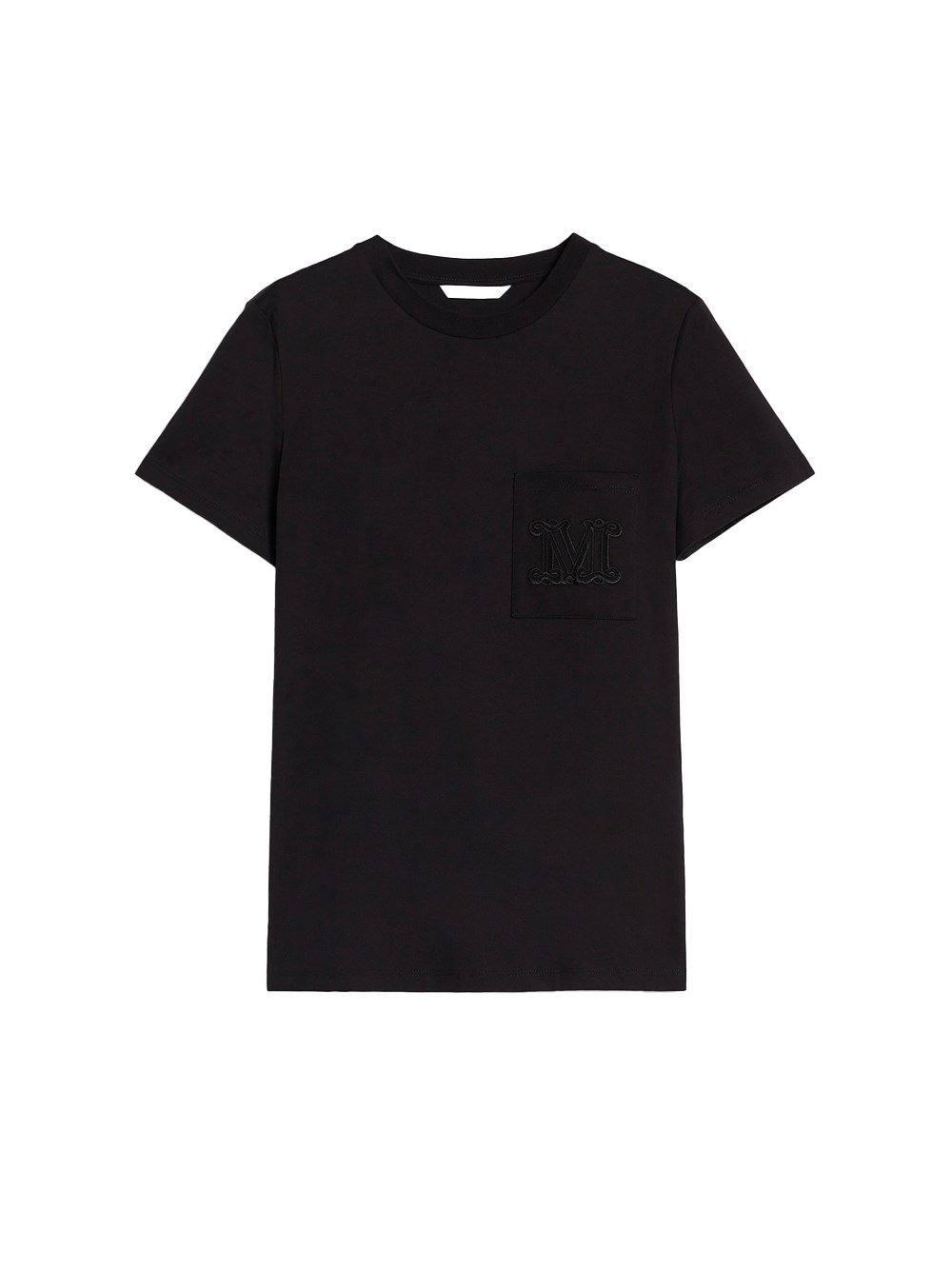 Max Mara Cotton T-shirt In Black