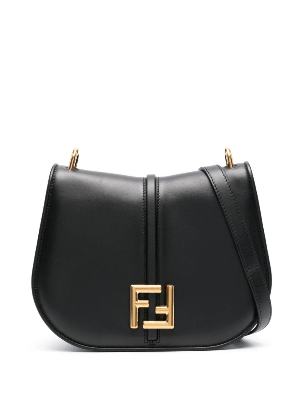 Fendi Medium C`mon Bag In Black