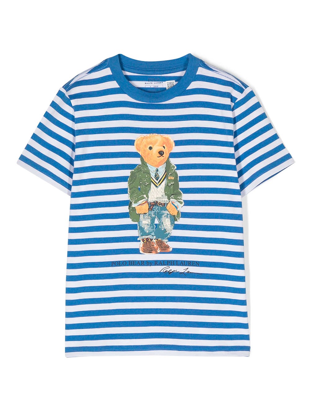 POLO BEAR STRIPED T-SHIRT