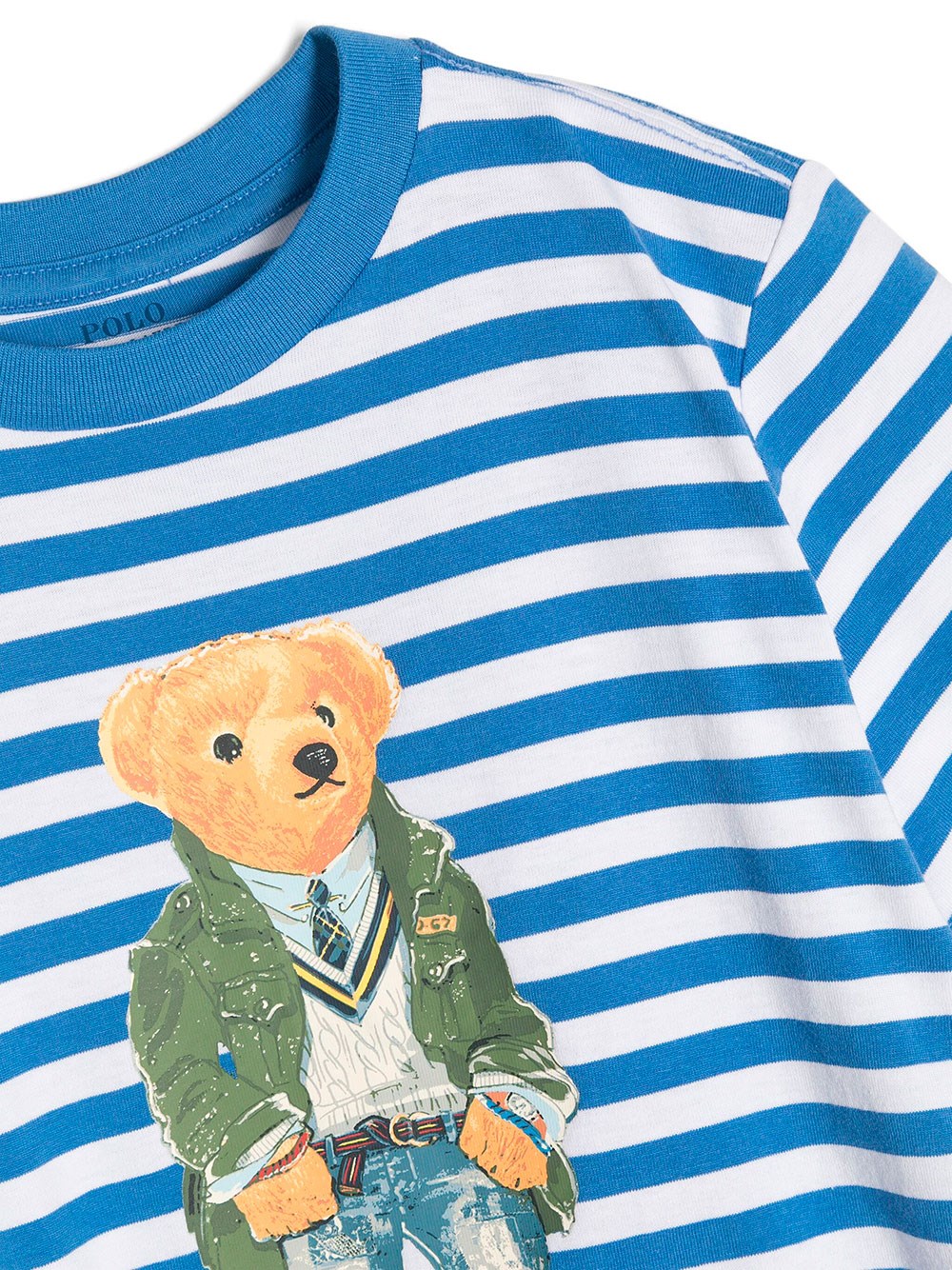 POLO BEAR STRIPED T-SHIRT