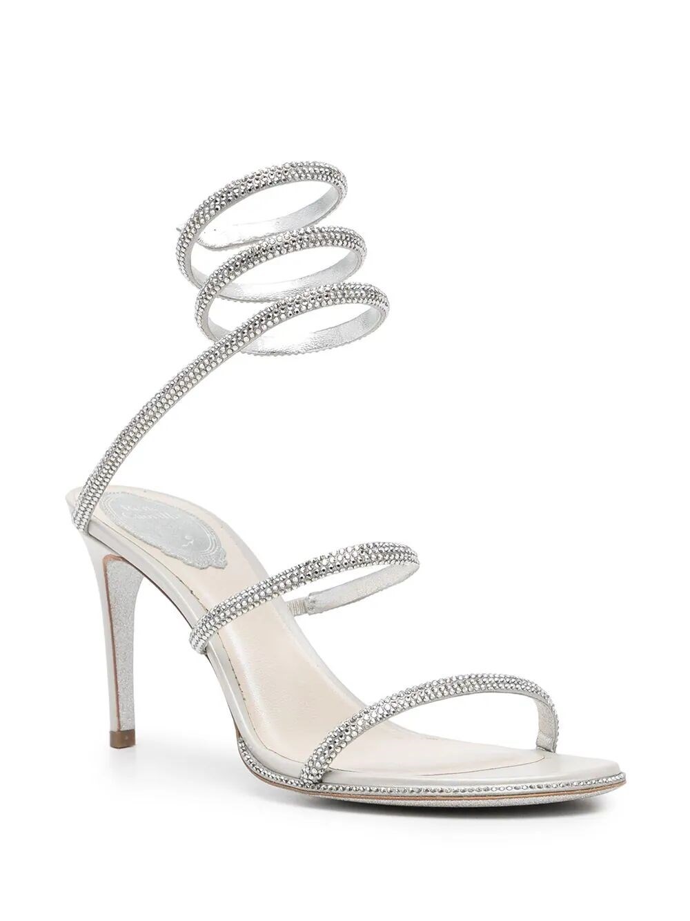 CLEO SILVER SANDAL 80