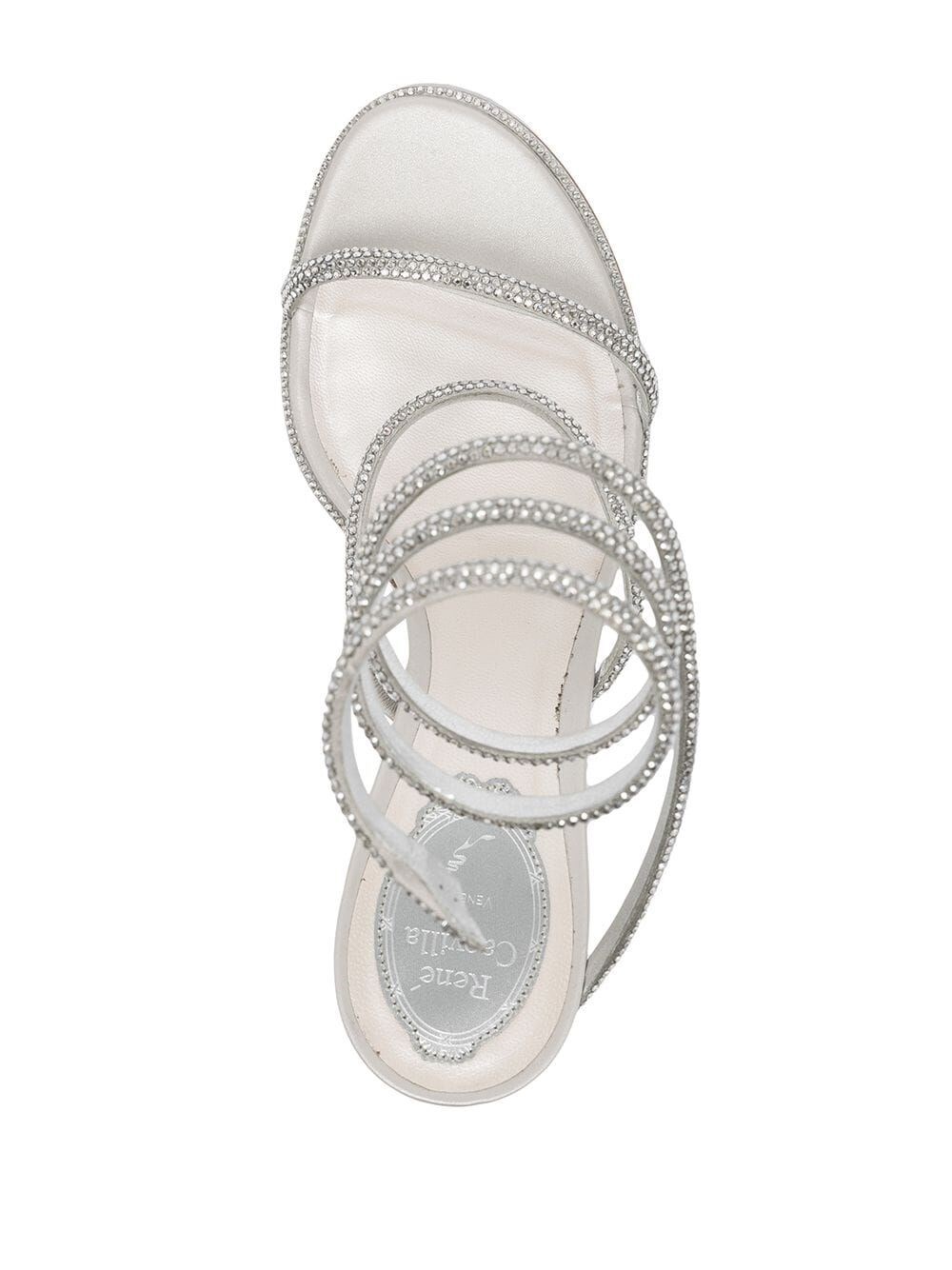 CLEO SILVER SANDAL 80