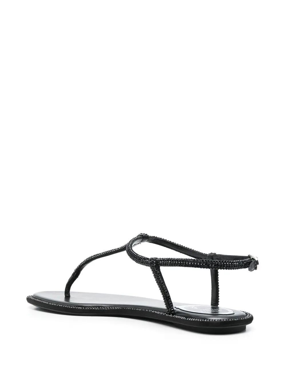 DIANA CRYSTAL FLAT SANDAL 10