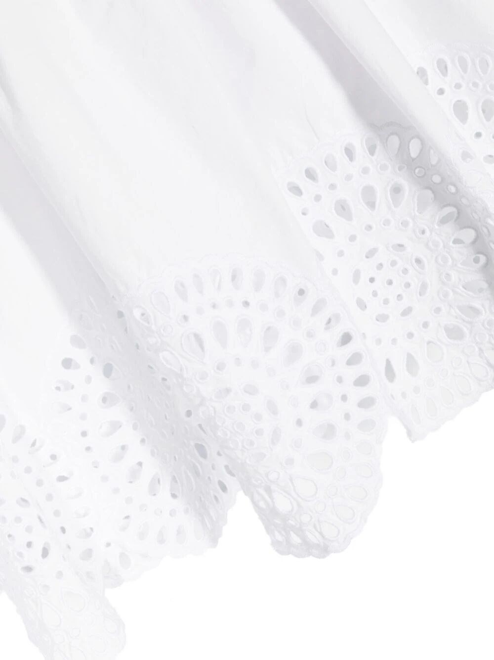 BRODERIE ANGLAISE SLEEVELESS DRESS