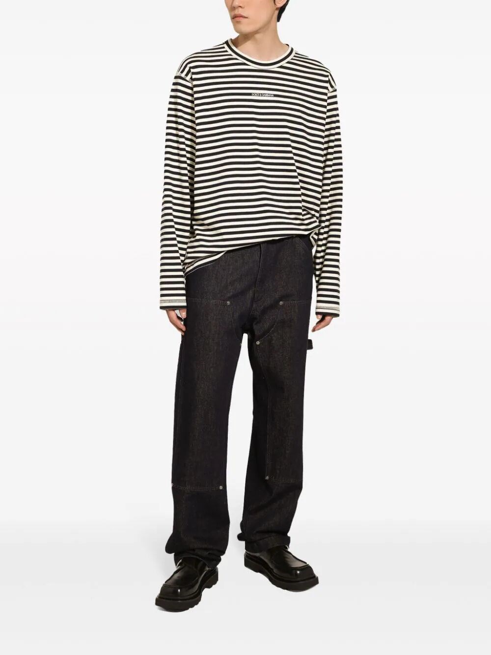 LONG-SLEEVED STRIPED T-SHIRT