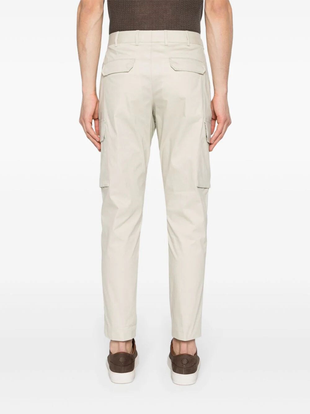 TAPERED-LEG CARGO TROUSERS