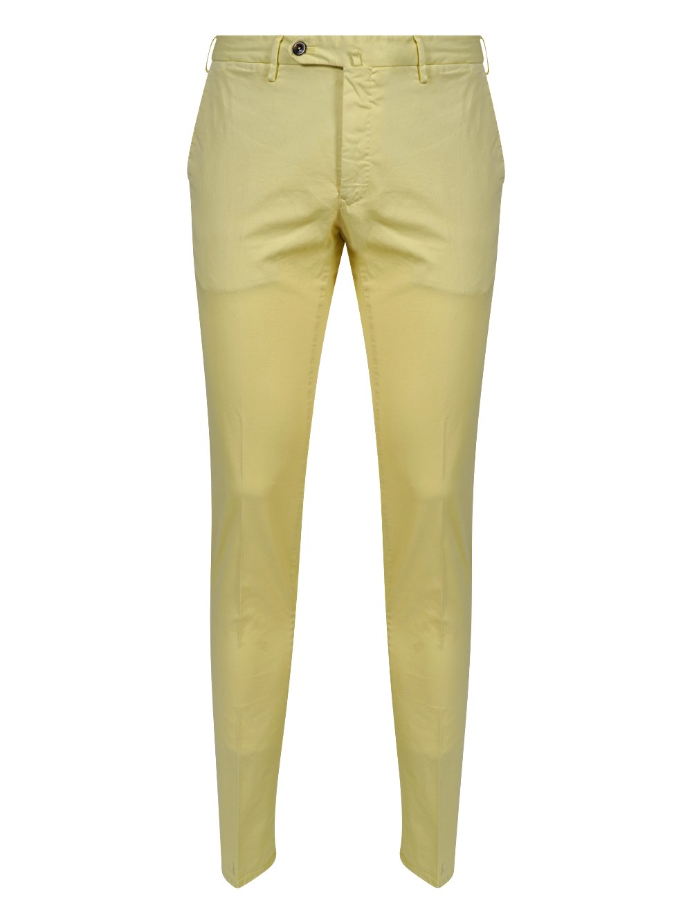 Shop Pantaloni Torino Chino Slim Trousers In Yellow & Orange