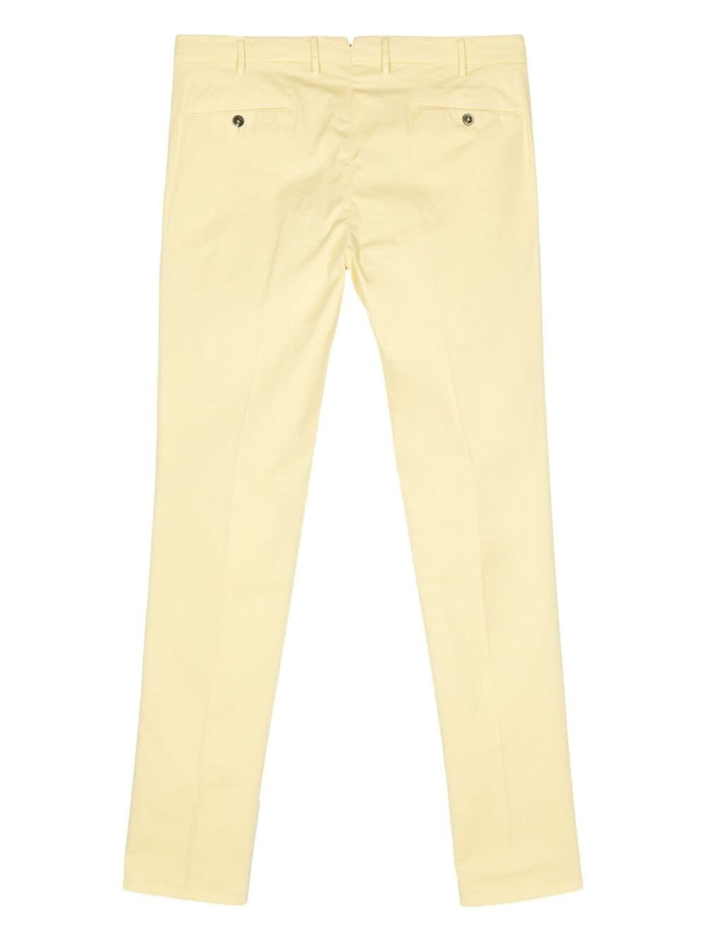 MID-RISE SLIM-CUT CHINOS