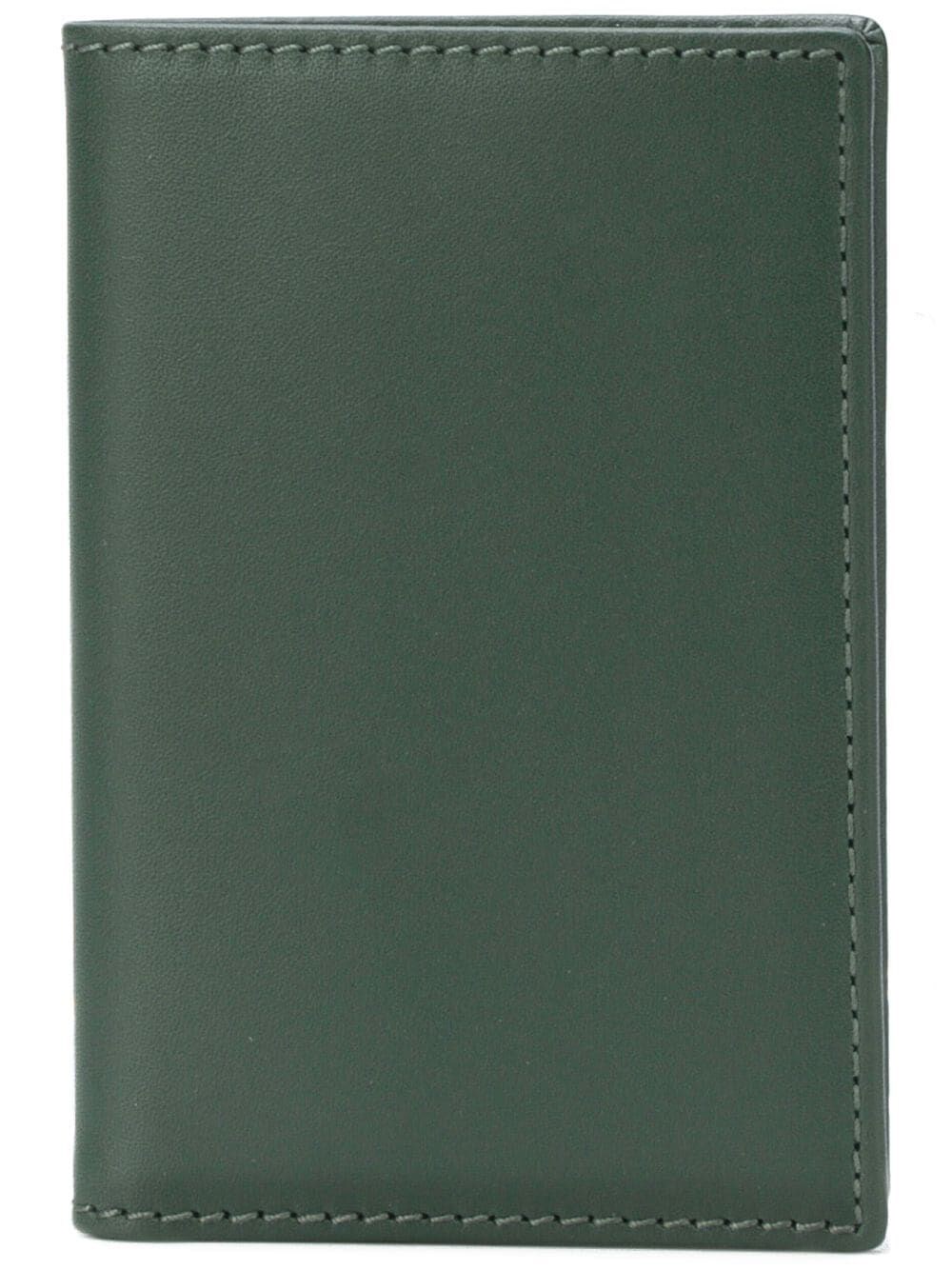 Comme Des Garçons Billfold Wallet In Green