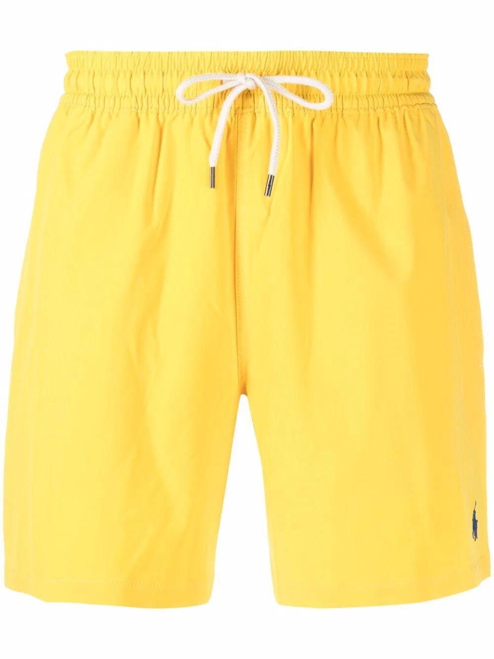 Shop Polo Ralph Lauren Swim Shorts In Yellow & Orange