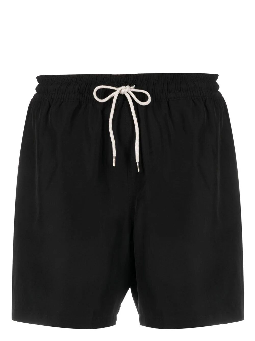 Shop Polo Ralph Lauren Swim Shorts In Black