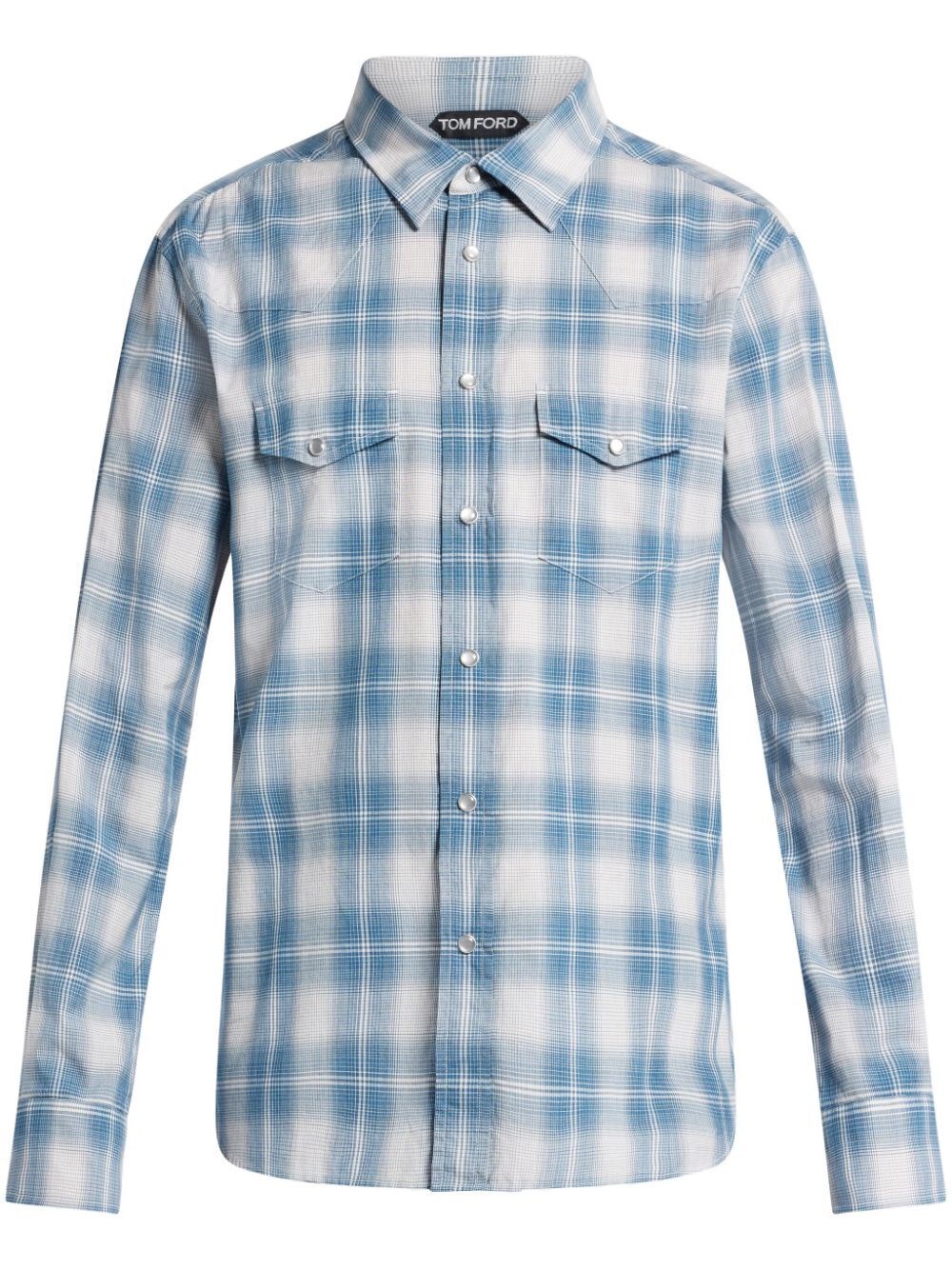 DEGRADE CHECK WESTERN SHIRT