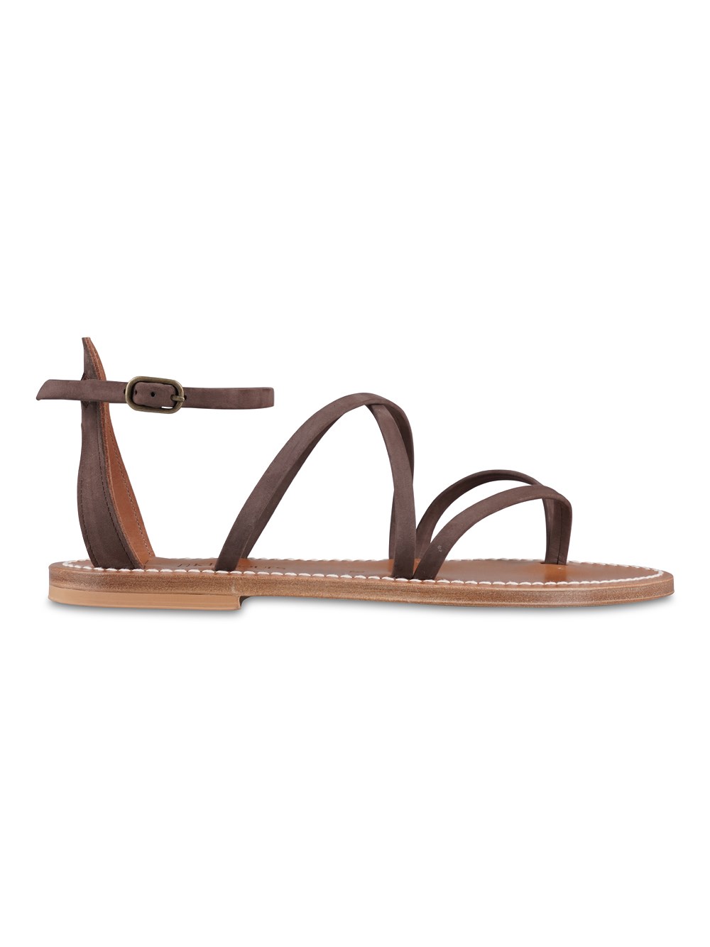 Shop Kjacques Epicure Sandals In Brown
