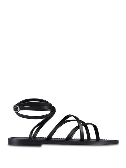 サンダル・ミュール KJACQUES Women Sandals SIMELA F EBENE CDC Black Kjacques Simela sandals available on Monti Boutique - 61375
