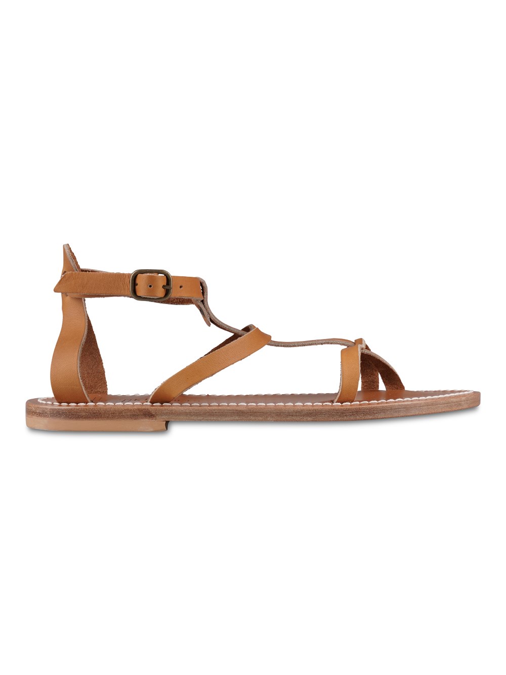 Kjacques Antioche Sandals In Brown