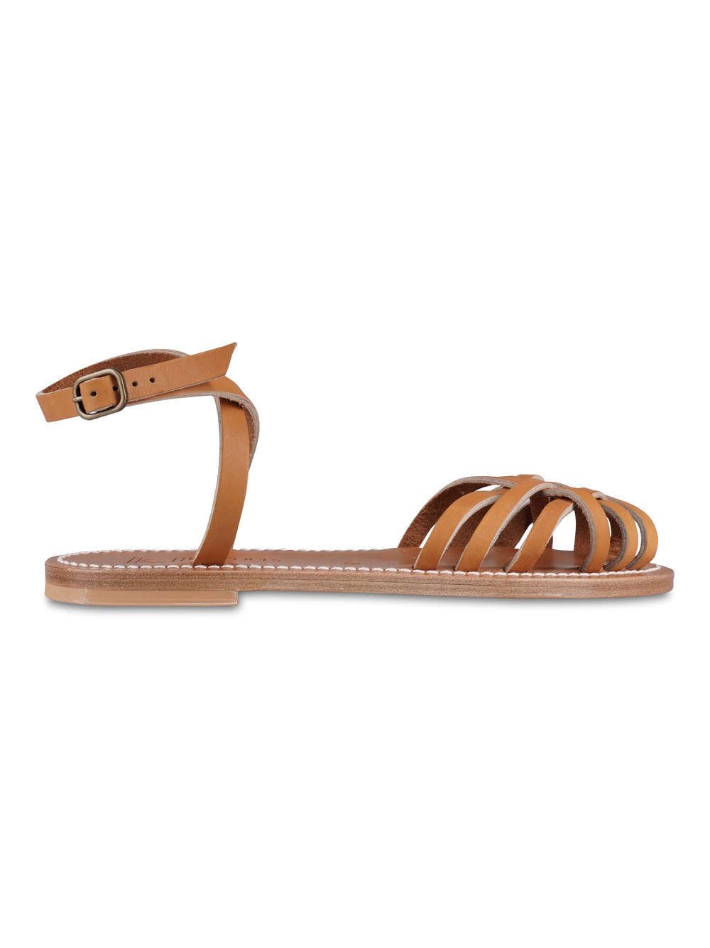 Shop Kjacques Demetria Sandals In Brown