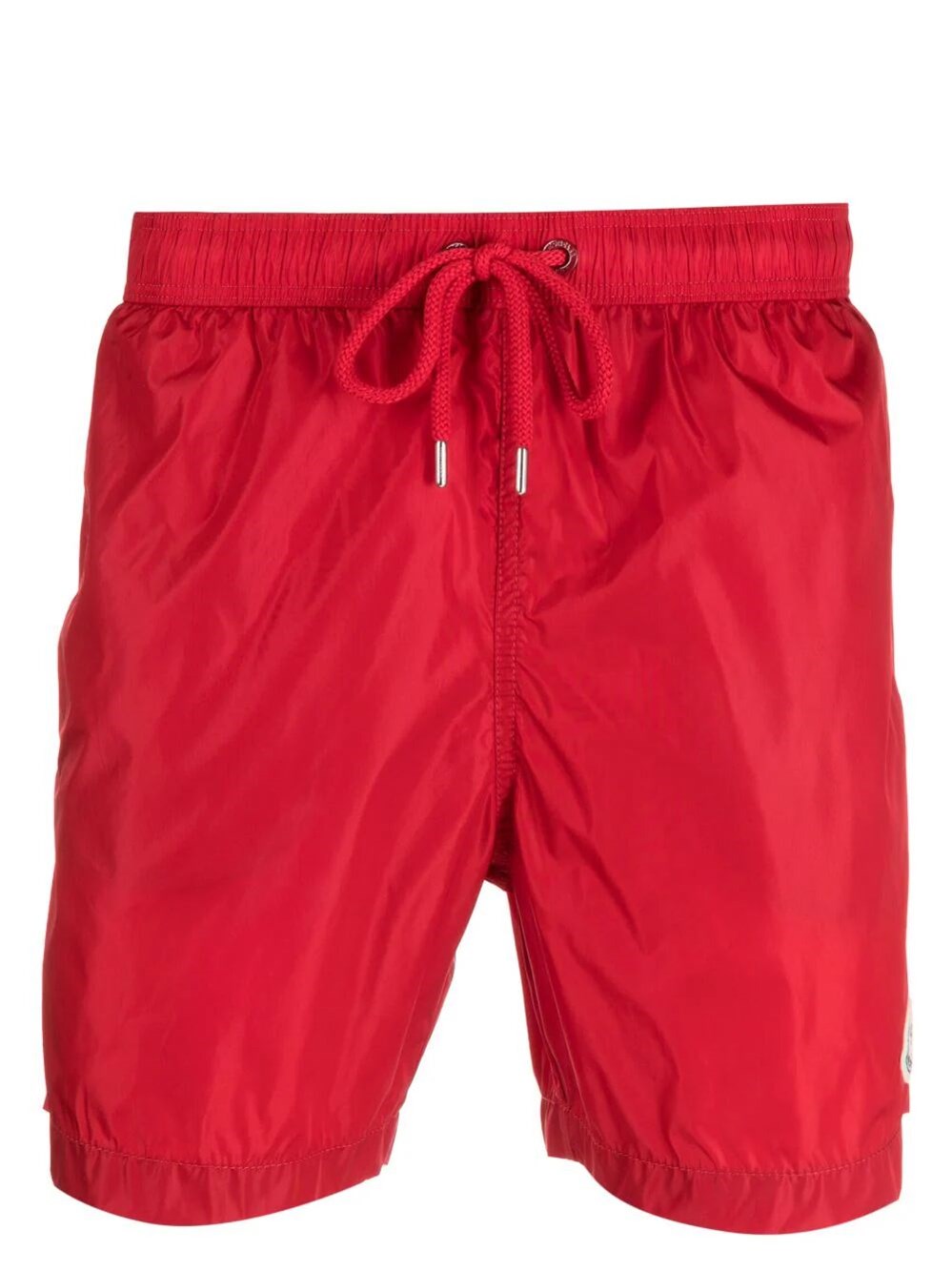 Shop Moncler Swim Shorts In Red