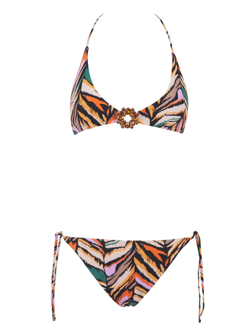 Shop Anjuna Gaia Bikini In Multicolour