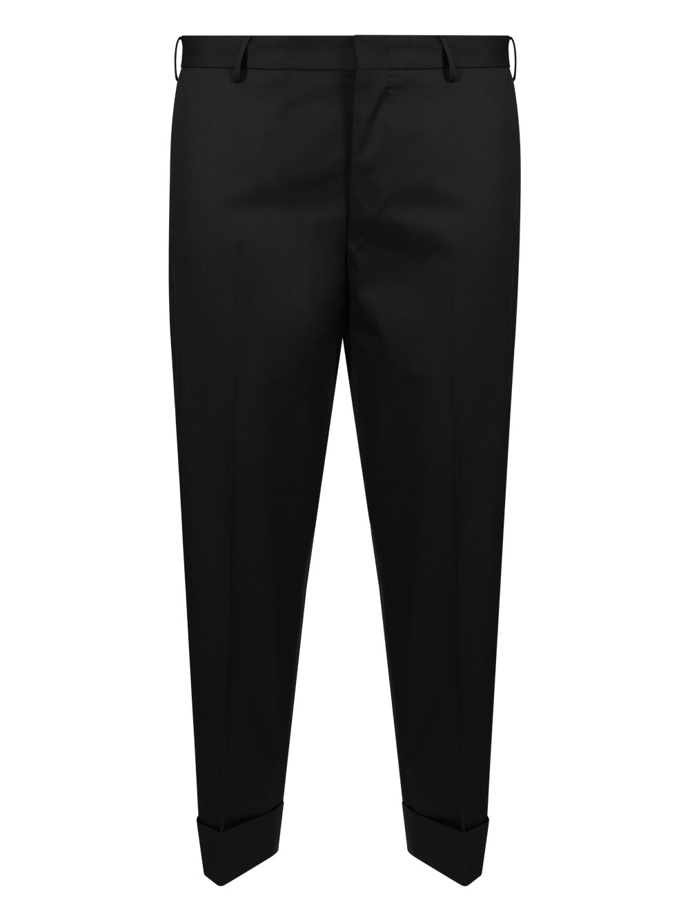 Shop Pantaloni Torino Trousers In Black