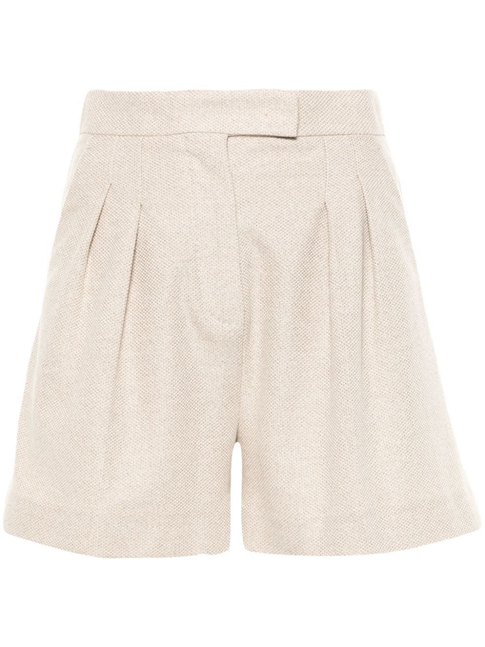PLEATED SHORTS