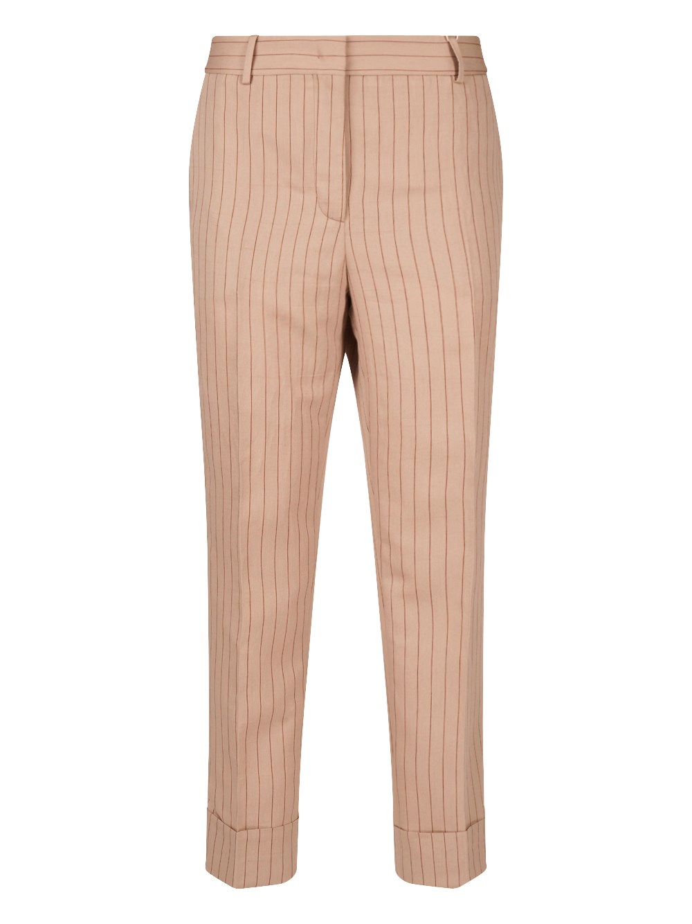 PINSTRIPE CROPPED TROUSERS