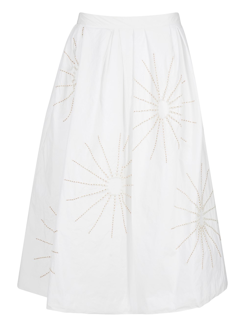 Shop Dries Van Noten Soni Skirt In White