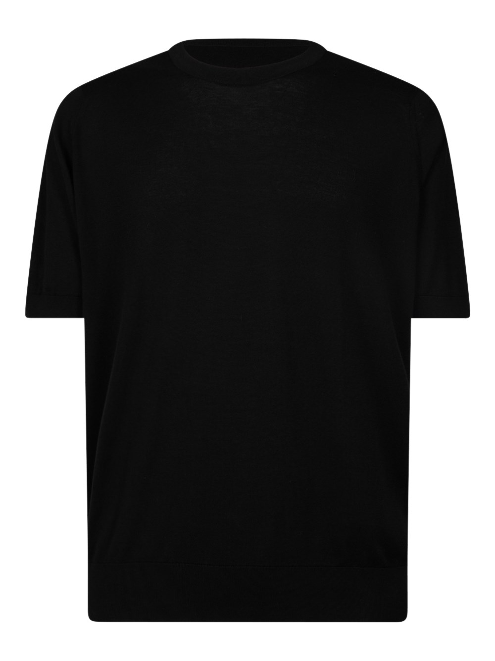 Shop John Smedley Kempton T-shirt In Black
