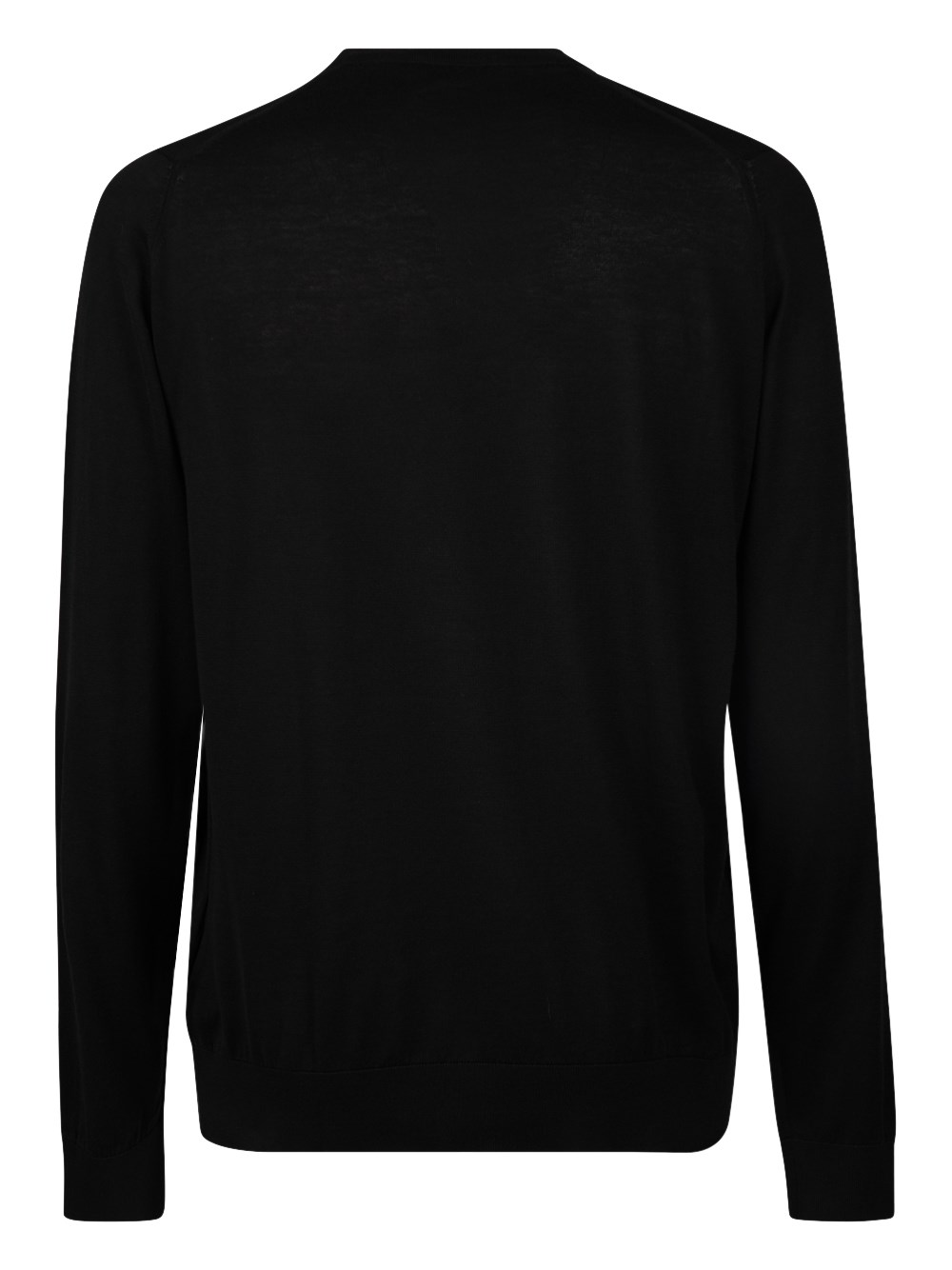 Shop John Smedley Rowland Cotton Jumper In Black