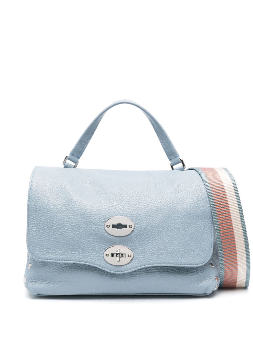 Shop Zanellato Postina Daily Small Handbag In Blue