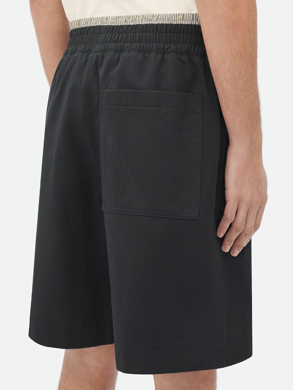 LIGHT COTTON TWILL SHORTS 