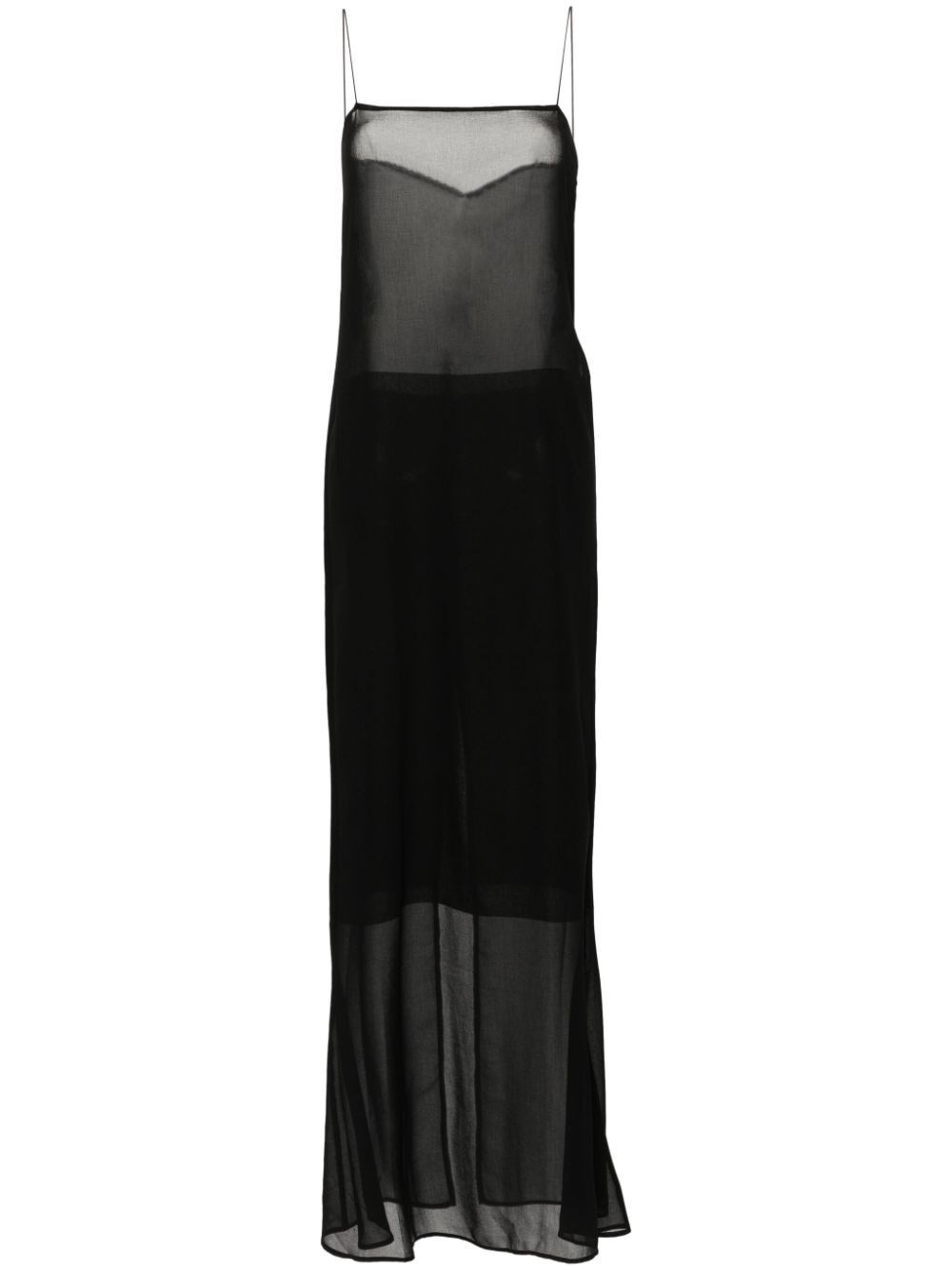 BREZZA LONG SHEER DRESS 